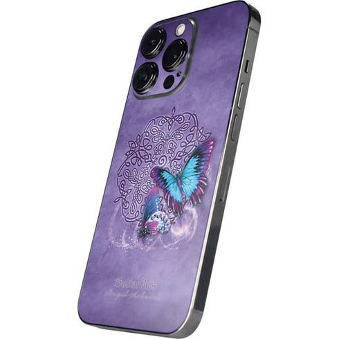 Brigid Ashwood Butterfly Celtic Knot iPhone 14 Pro Skin